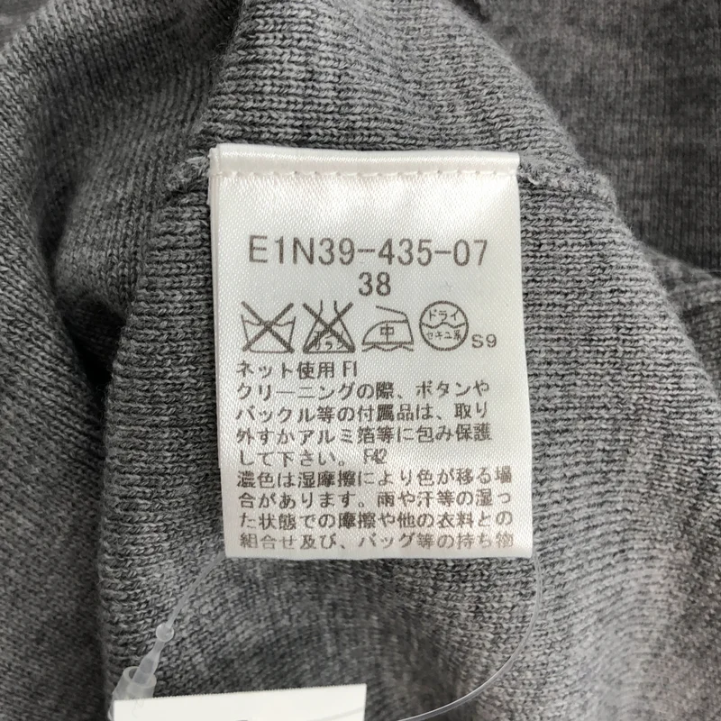BURBERRY LONDON / バーバリーロンドン | ウール Vネック ニットカーディガン | 38 | レディース