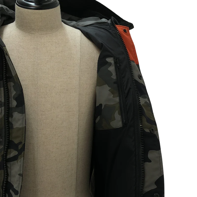 eye JUNYA WATANABE COMME des GARCONS MAN / アイジュンヤワタナベ マン | 2020AW | × CANADA GOOSE  / MacMillan Parka カスタマイズ×綿デニム ダウンジャケット | S | メンズ