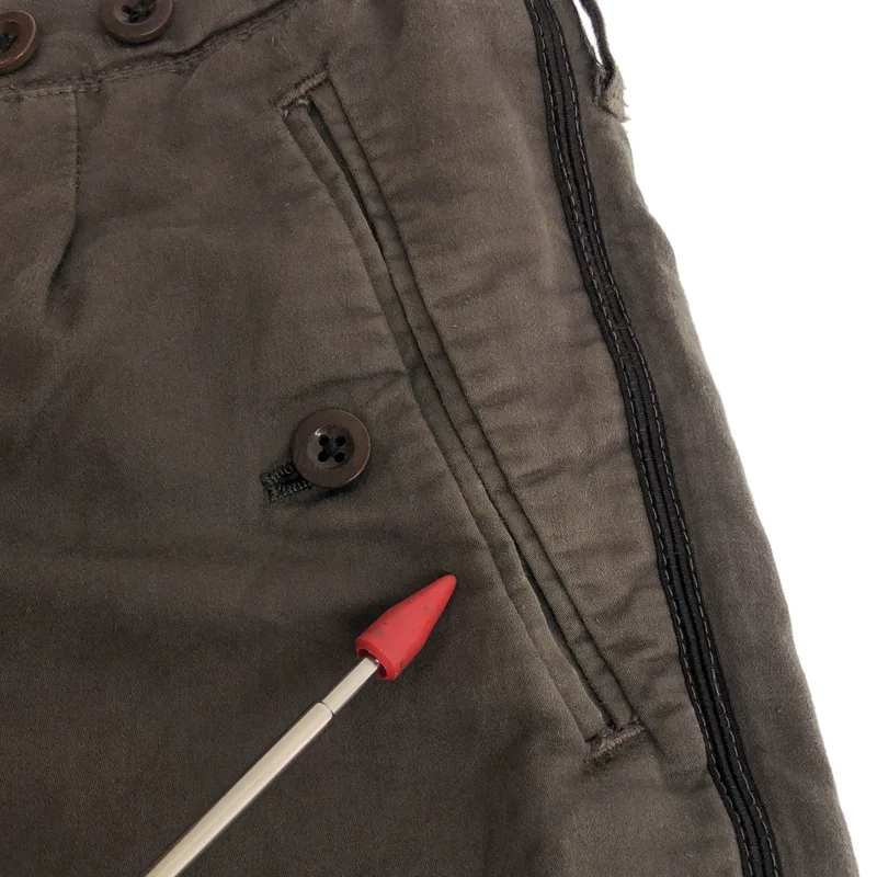 kolor / カラー | リネン コットン パッカリングチノパンツ | 2 | メンズ
