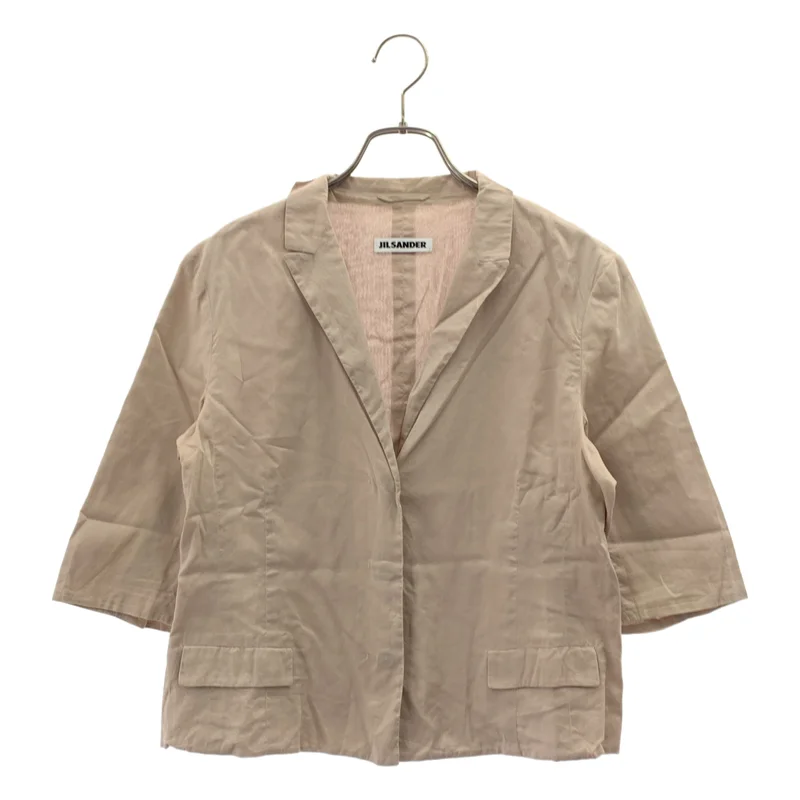 JIL SANDER / ジルサンダー | コットン テーラード シャツ ジャケット | 38 | レディース