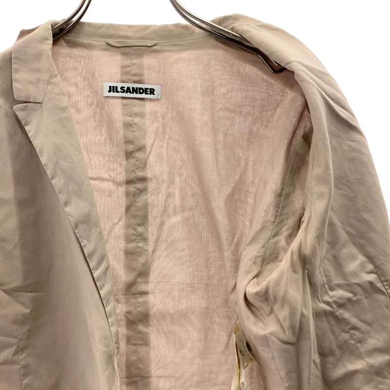 JIL SANDER / ジルサンダー | コットン テーラード シャツ ジャケット | 38 | レディース