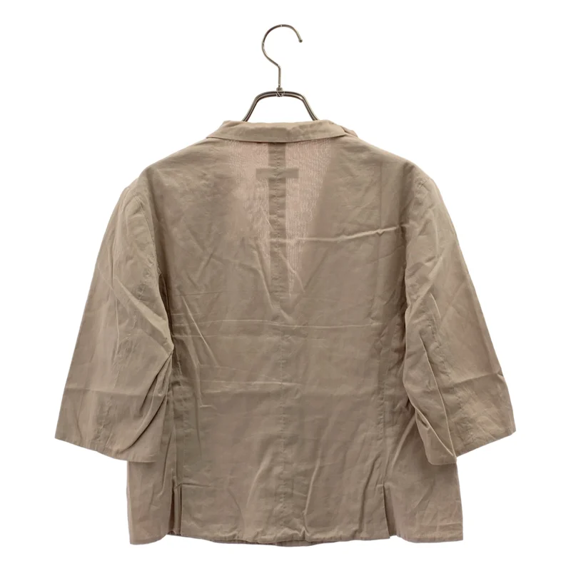 JIL SANDER / ジルサンダー | コットン テーラード シャツ ジャケット | 38 | レディース