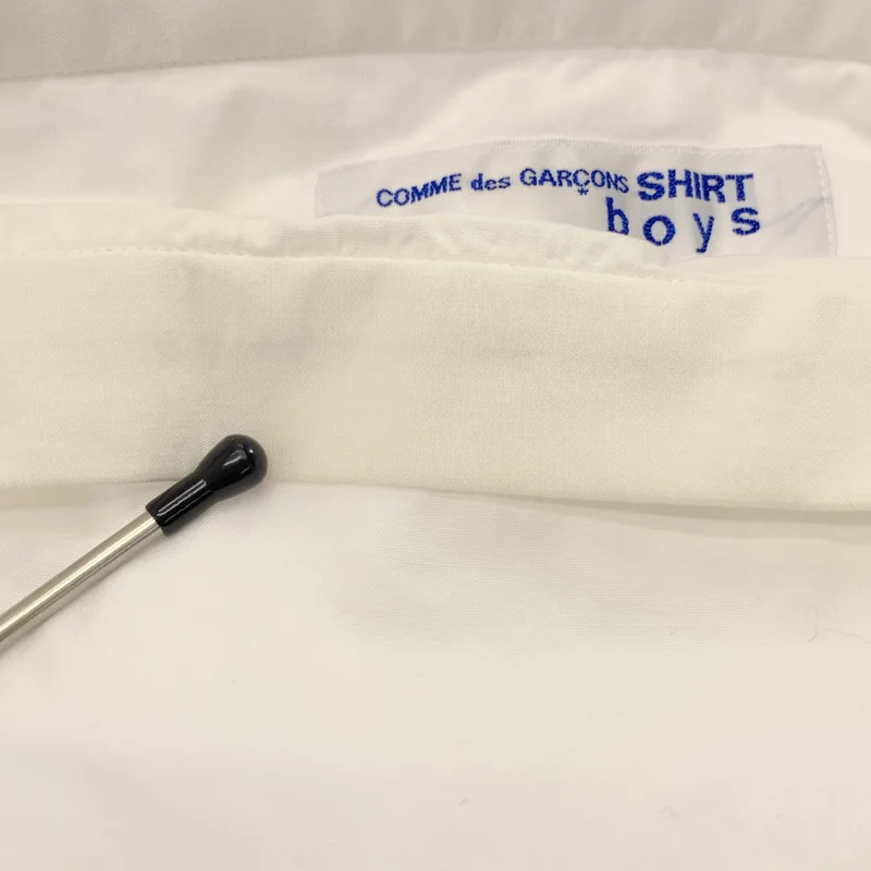 COMME des GARCONS SHIRT BOY / コムデギャルソンシャツボーイ | コットン オーバーシルエット サイドポケット カットソー | L | メンズ