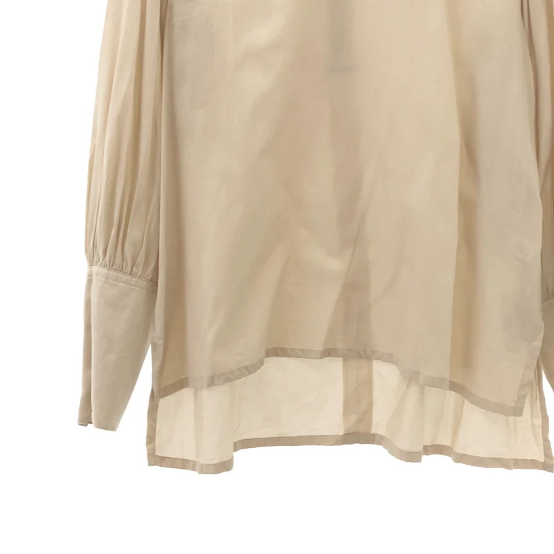 foufou / フーフー | high neck dress shirts / ハイネックドレスシャツ ブラウス |