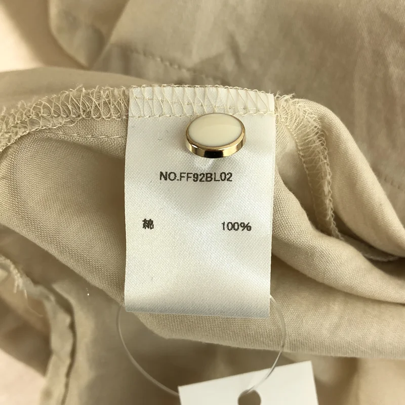foufou / フーフー | high neck dress shirts / ハイネックドレスシャツ ブラウス |