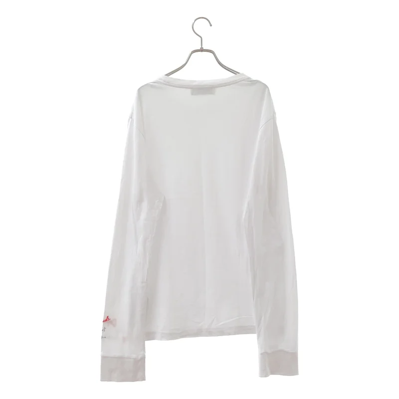 DSQUARED2 / ディースクエアード | 2025SS | 袖プリント ロングスリーブTシャツ | XXS | レディース