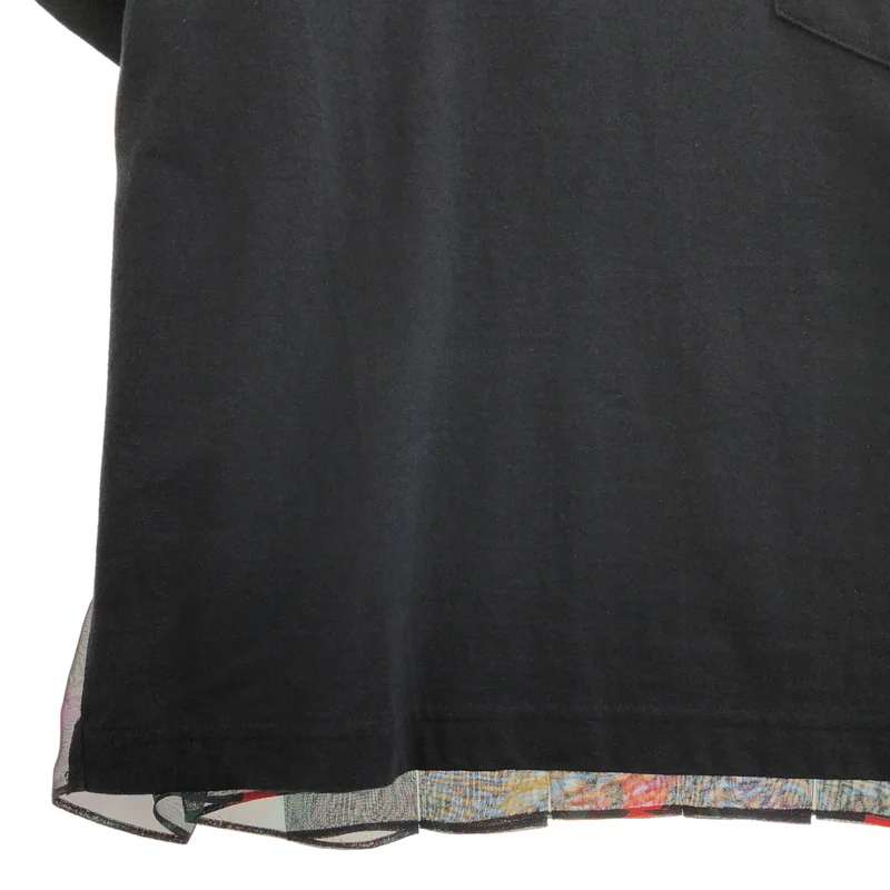 sacai / サカイ | フローラルプリント コットンジャージー Tシャツ_半袖 24-07303 | 2 | レディース