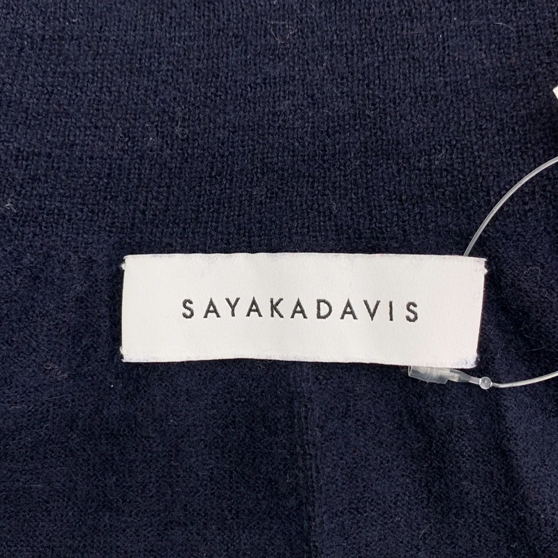 SAYAKADAVIS / サヤカディヴィス | cashmere 100％ / カシミヤ タートルネック ニット セーター |
