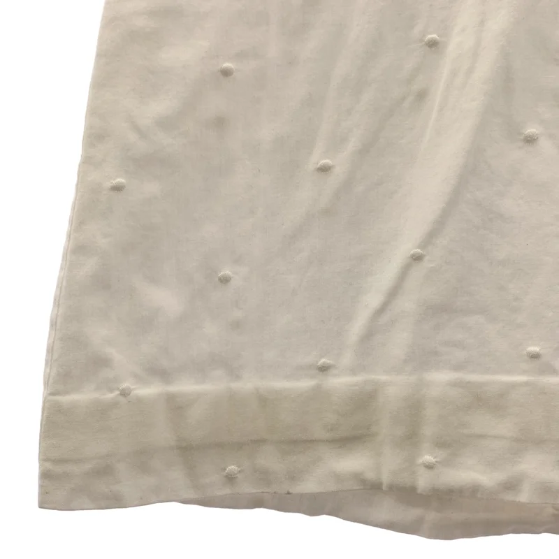 ISSEY MIYAKE / イッセイミヤケ | コットン サイドジップ スカート | 2 | レディース