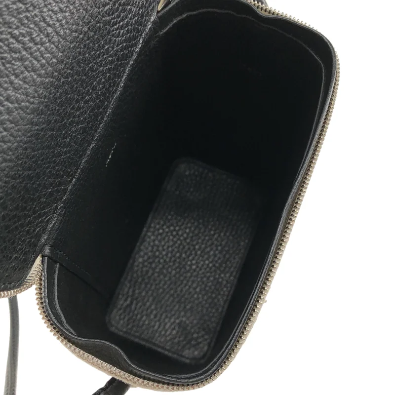 aeta / アエタ | × Edition / 別注 レザー リネンコンビ ボックスショルダーバッグ |