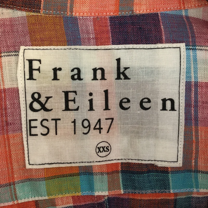 Frank&Eileen / フランクアンドアイリーン | リネン チェックシャツ | XXS | レディース