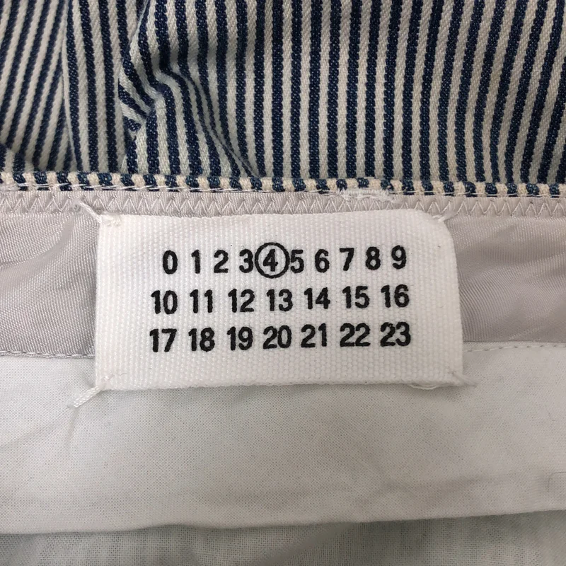 Martin Margiela / マルタンマルジェラ | 2007SS | コットン ストライプ ストレートパンツ | 40 | レディース