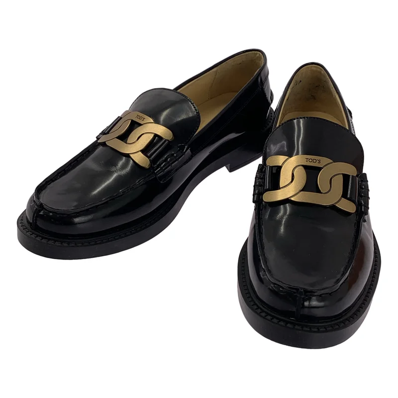TOD'S / トッズ | KATE LEATHER LOAFER ケイト パテントレザー ローファ | 37 | レディース