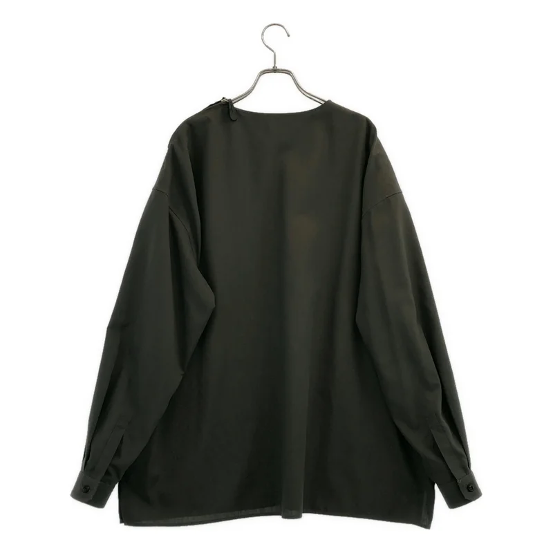 THE RERACS / ザリラクス | 2023SS | SIDE ZIP PULLOVER SHIRT サイドジッププルオーバーシャツ | 48 | メンズ