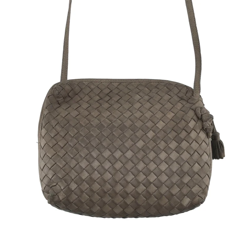 BOTTEGA VENETA / ボッテガヴェネタ | イントレチャートレザー ショルダーバッグ |