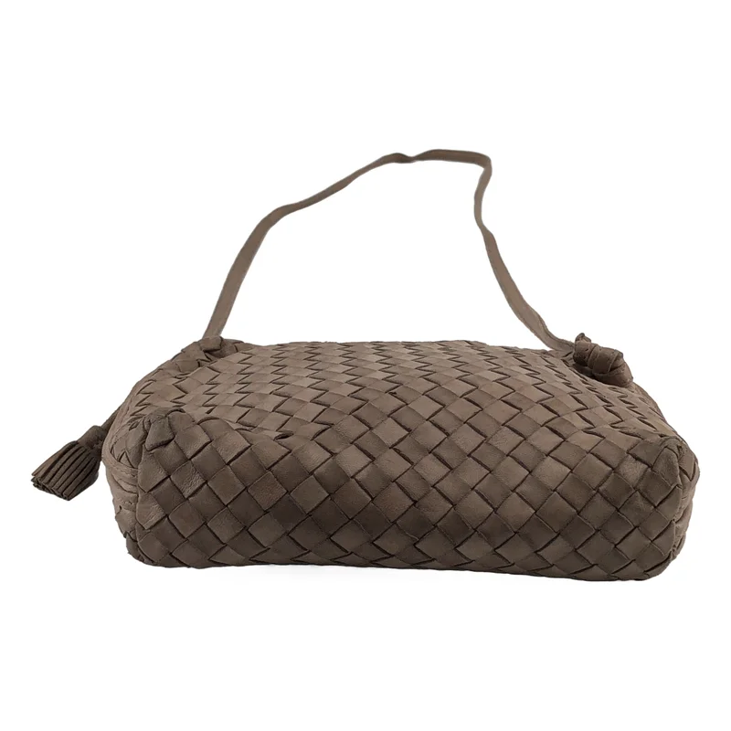 BOTTEGA VENETA / ボッテガヴェネタ | イントレチャートレザー ショルダーバッグ |