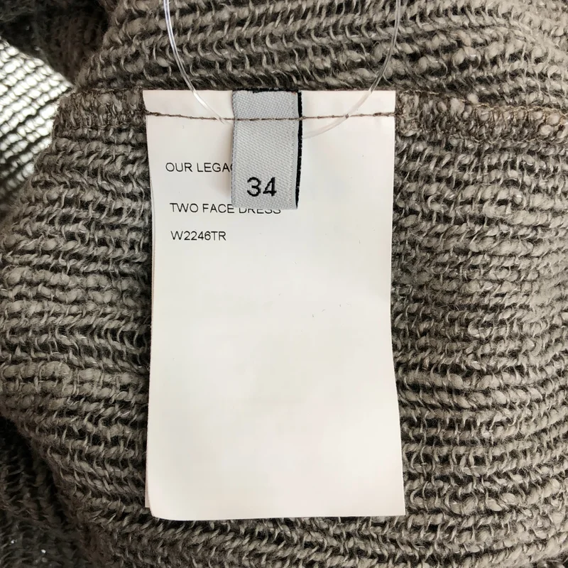 OUR LEGACY / アワーレガシー | Grey Granite Yawning Linen ワンピース W2246TR | 34 | レディース