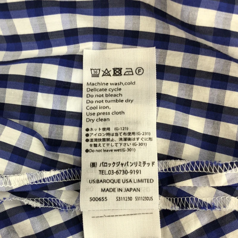 ENFOLD / エンフォルド | チェック ケープシャツ_長袖 | 38 | レディース