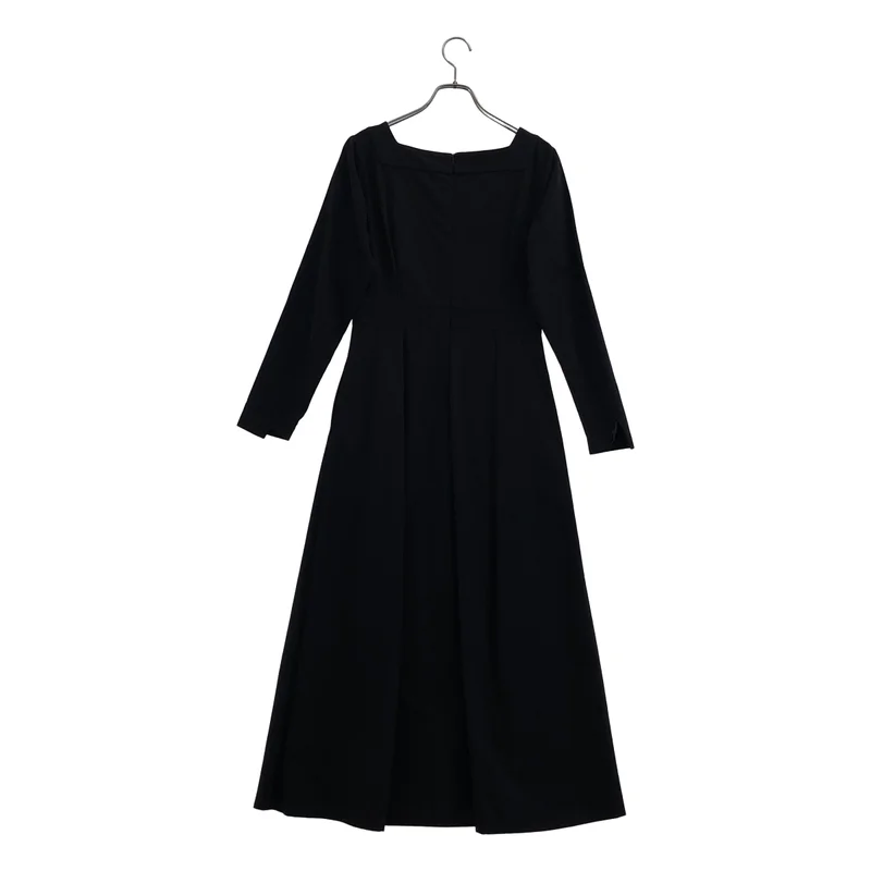 foufou / フーフー | THE DRESS #26 Square neck dress / スクエアネックドレス ワンピース | 1 | レディース