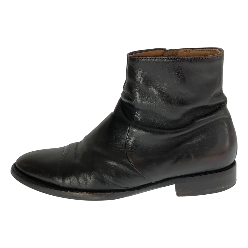 Maison Martin Margiela / メゾンマルタンマルジェラ | レザー ストレートチップ サイドジップブーツ | 42 | メンズ