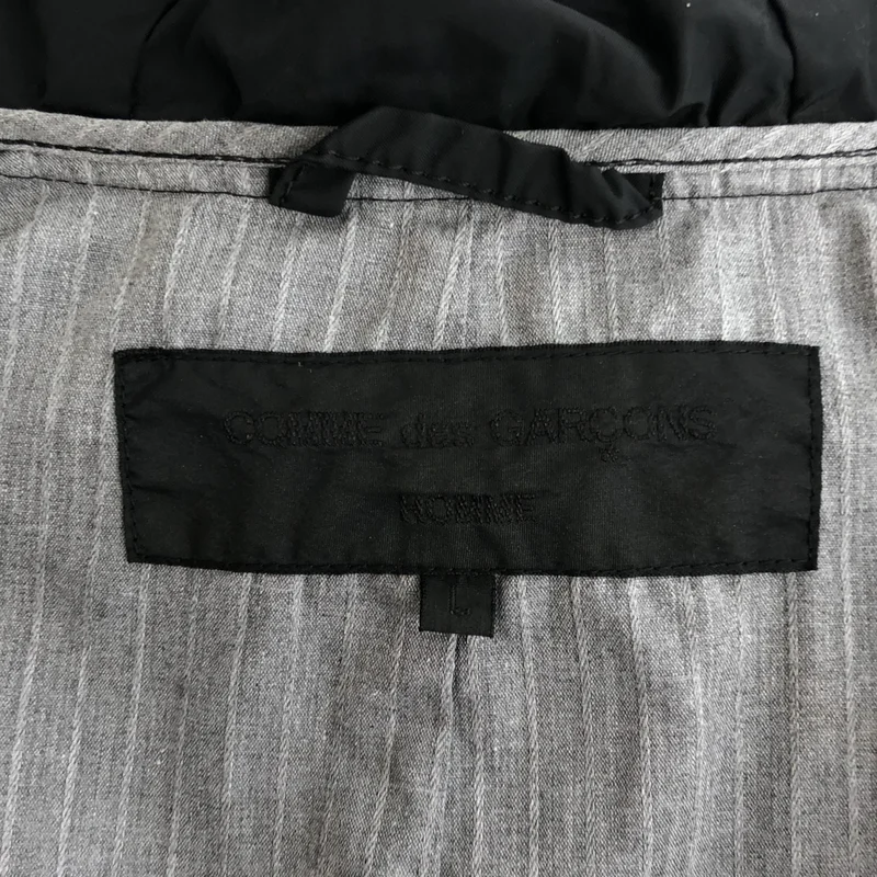 COMME des GARCONS HOMME / コムデギャルソンオム | 2019SS | 製品加工 ジップアップ フーデッドロングジャケット | L | メンズ