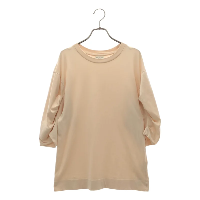 DRIES VAN NOTEN / ドリスヴァンノッテン | クルーネック パフリーブTシャツ | XS | レディース