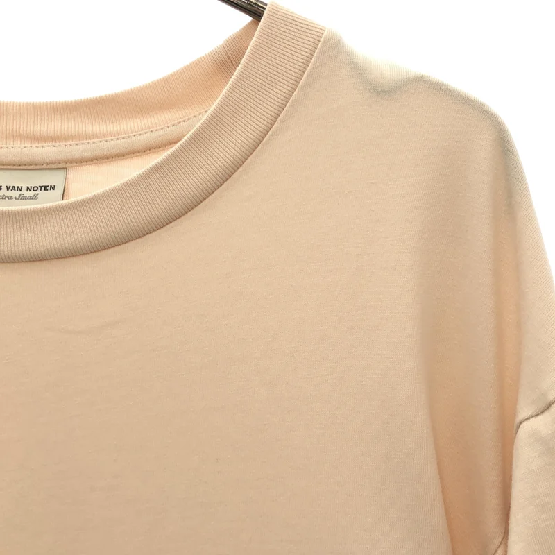 DRIES VAN NOTEN / ドリスヴァンノッテン | クルーネック パフリーブTシャツ | XS | レディース