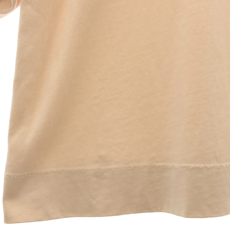 DRIES VAN NOTEN / ドリスヴァンノッテン | クルーネック パフリーブTシャツ | XS | レディース