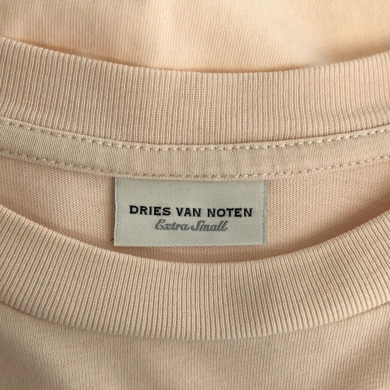 DRIES VAN NOTEN / ドリスヴァンノッテン | クルーネック パフリーブTシャツ | XS | レディース