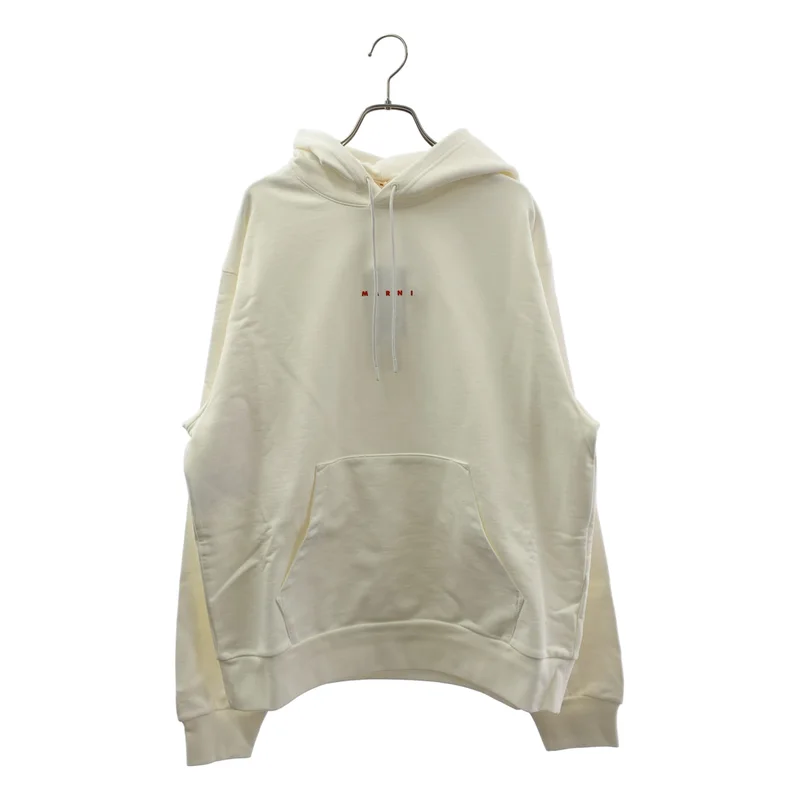 MARNI / マルニ | ミニロゴ プリント オーガニックコットン フーディー | 46 | メンズ