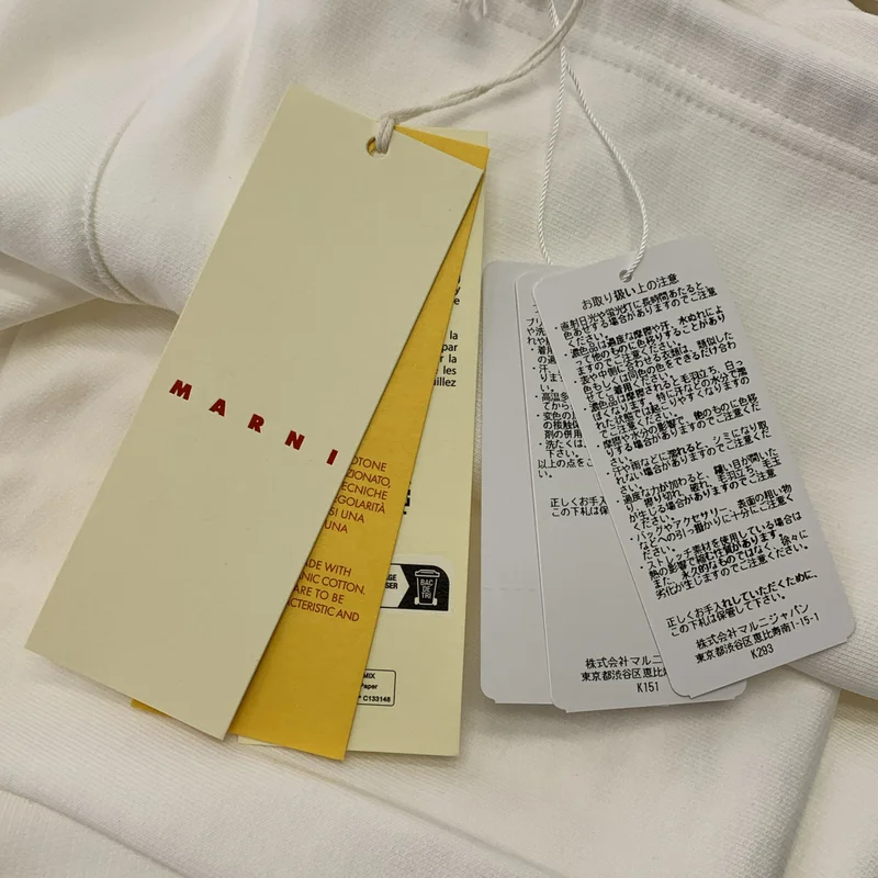 MARNI / マルニ | ミニロゴ プリント オーガニックコットン フーディー | 46 | メンズ
