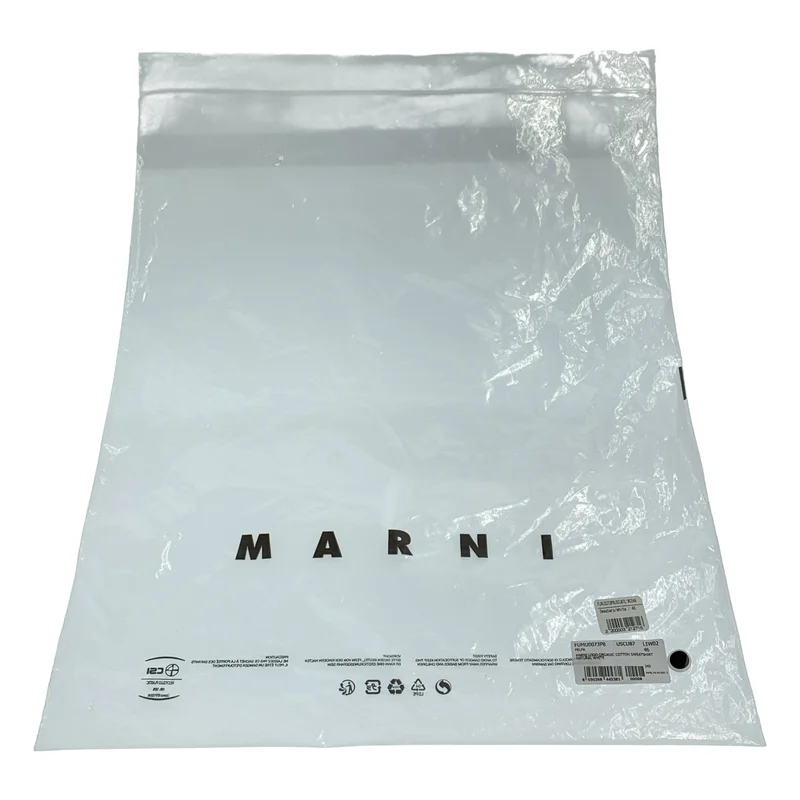 MARNI / マルニ | ミニロゴ プリント オーガニックコットン フーディー | 46 | メンズ