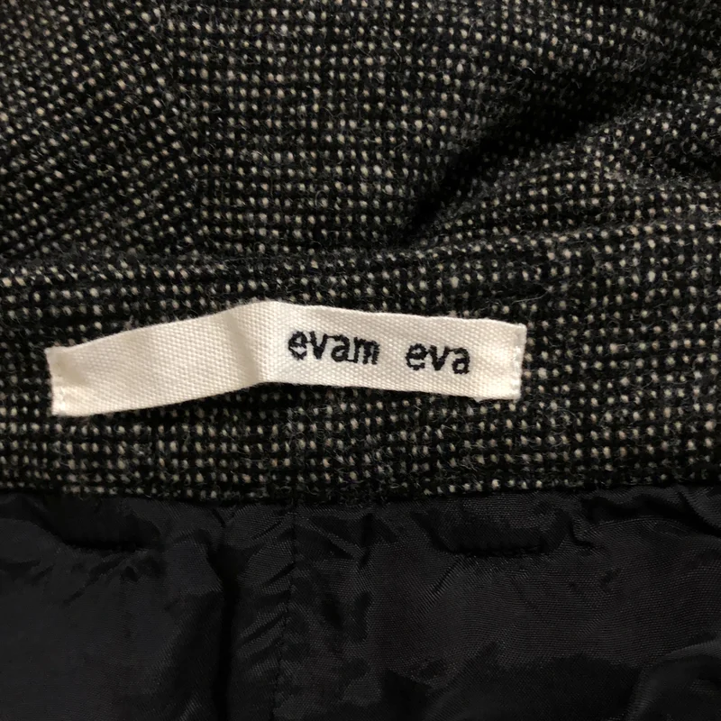 evam eva / エヴァムエヴァ | ウール タック ストレートパンツ | 1 | レディース