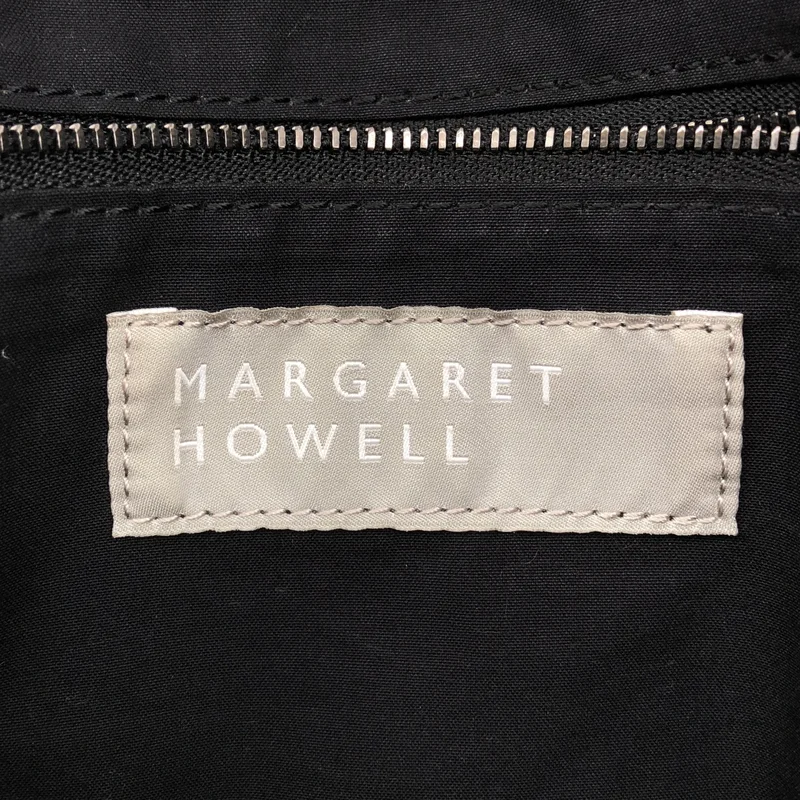 MARGARET HOWELL / マーガレットハウエル | レザー切替ショルダーバッグ |