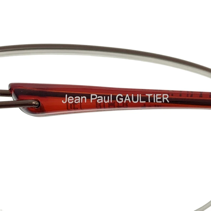 JeanPaulGAULTIER / ジャンポールゴルチェ | チタンフレーム ハーフリム アイウェア |