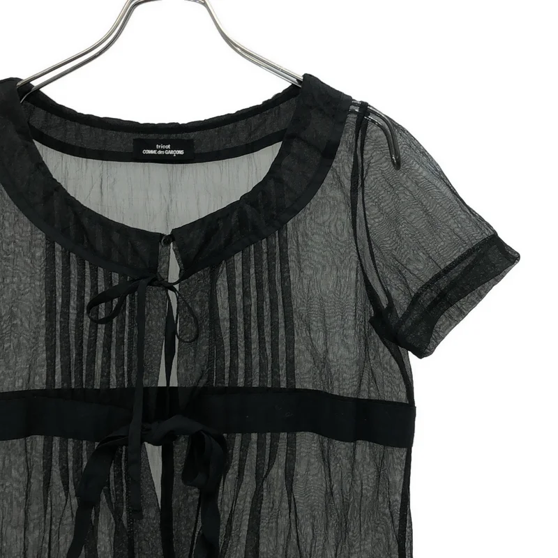 tricot COMME des GARCONS / トリココムデギャルソン | 2007SS | シアータック ワイドカラーシャツ |