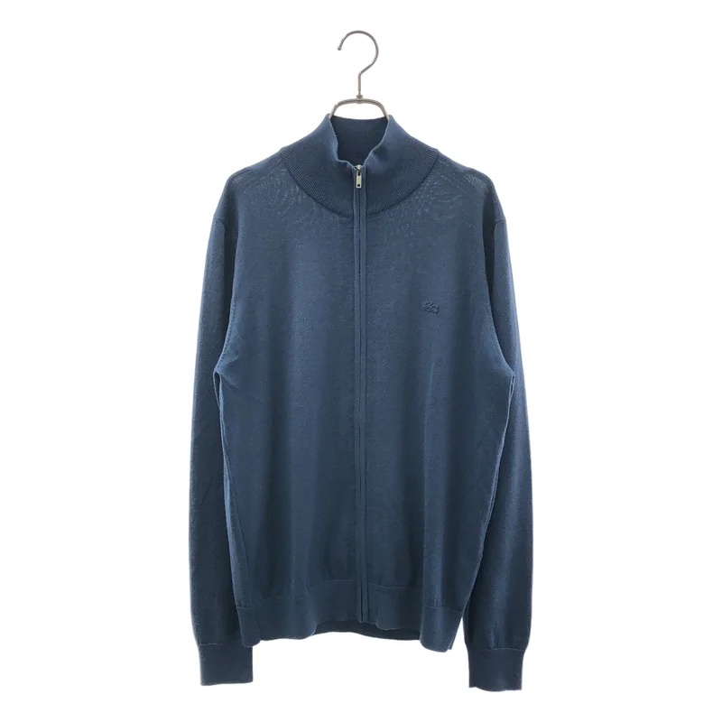 LACOSTE / ラコステ | ウォッシャブル メリノウール ドライバーズニット | 4 | メンズ