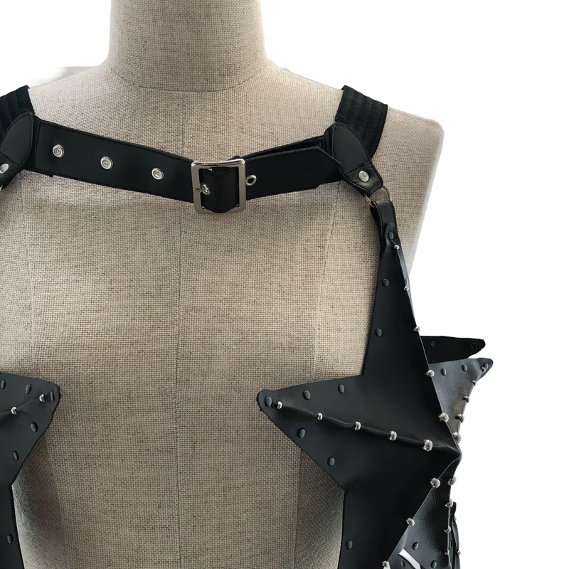noir kei ninomiya / ノワールケイニノミヤ | 2026SS | レザー スタッズ スターハーネス | S | レディース