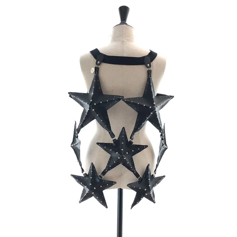noir kei ninomiya / ノワールケイニノミヤ | 2026SS | レザー スタッズ スターハーネス | S | レディース