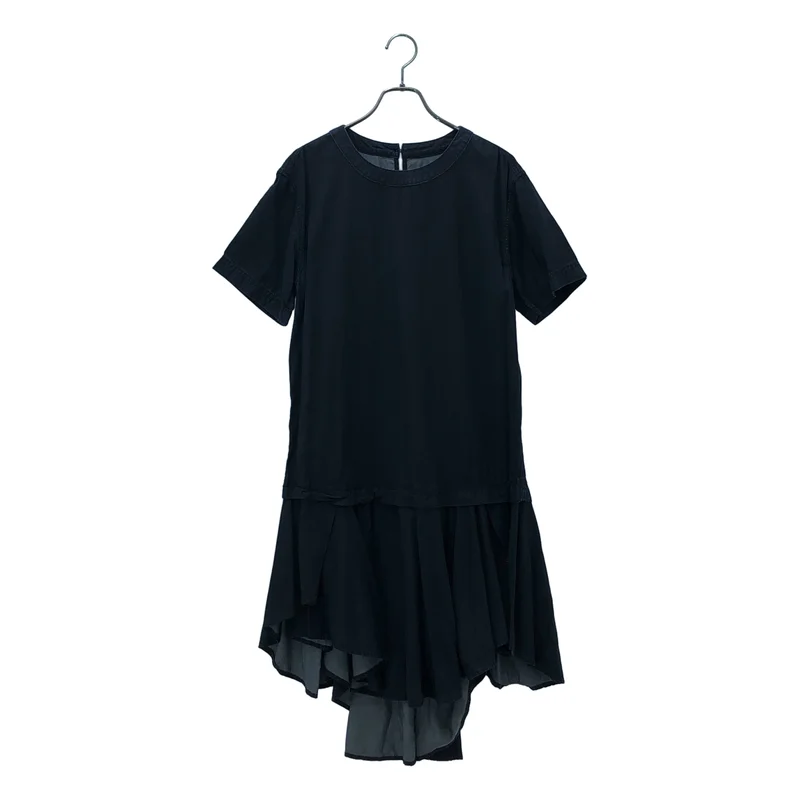 DIESEL / ディーゼル | ショートスリーブ デニムワンピース | S | レディース