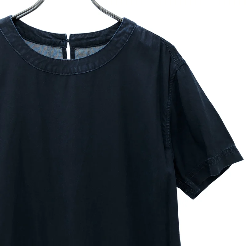 DIESEL / ディーゼル | ショートスリーブ デニムワンピース | S | レディース