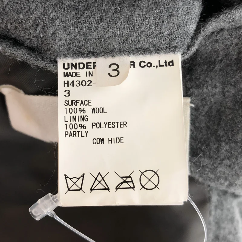 UNDERCOVERISM / アンダーカバイズム | 2011AW | MIRROR期 ウール 縮絨 チェスターコート | 3 | メンズ