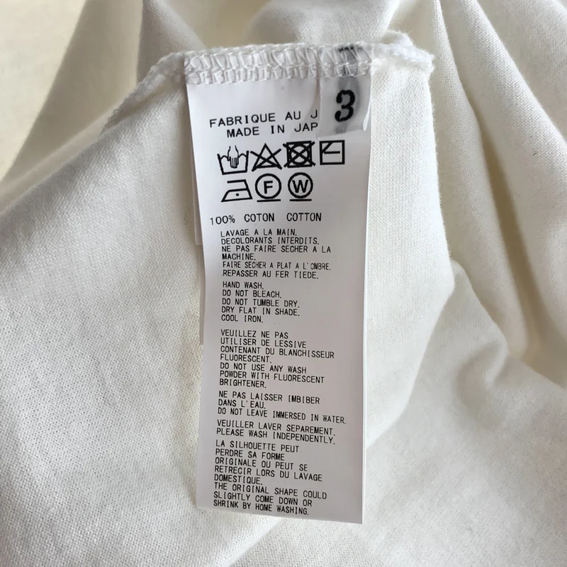 YOHJI YAMAMOTO POUR HOMME / ヨウジヤマモトプールオム | 2021SS | MAHABARA ROUND NECK LONG SLEEVES | 3 | メンズ