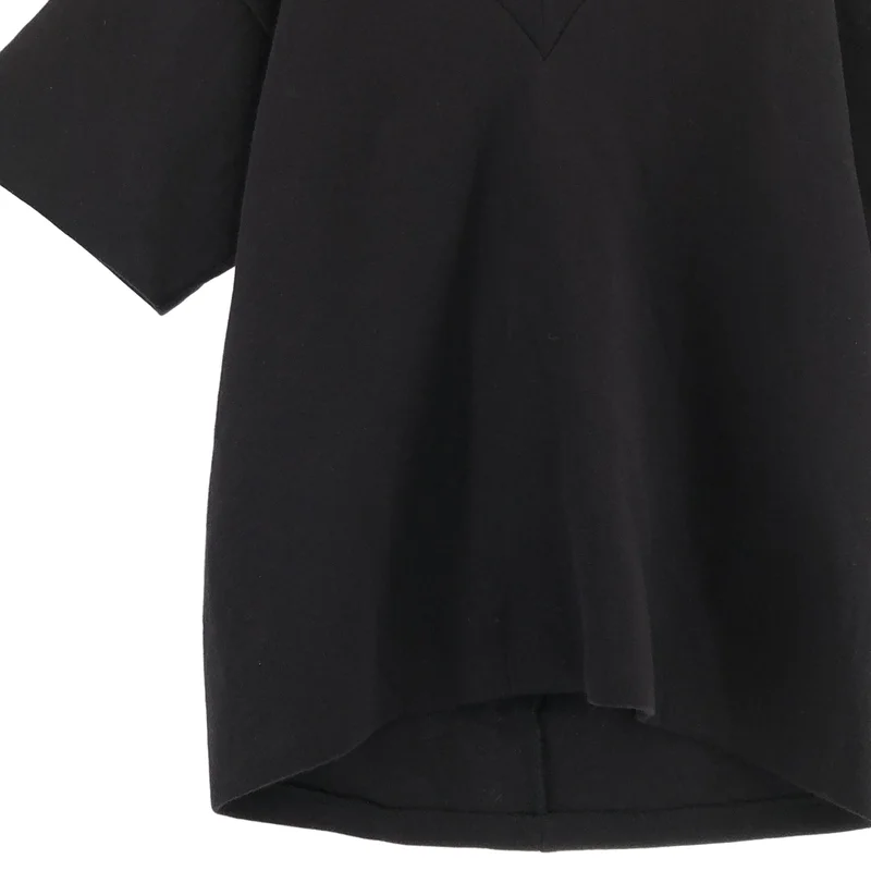 Acne Studios / アクネストゥディオズ | Vネック 半袖スウェット Tシャツ | XS | レディース