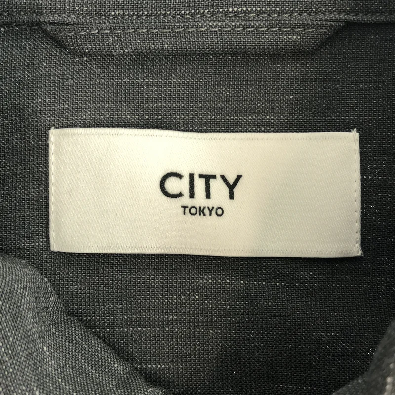 CITY TOKYO / シティトウキョウ | ウール混 ハーフスリーブ シャツ | 1 | メンズ