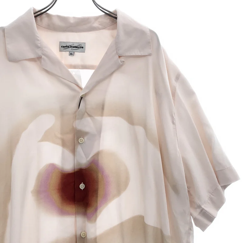 Carne Bollente / カルネボレンテ | 2025SS | Pulse of Love オープンカラーシャツ | XL | メンズ