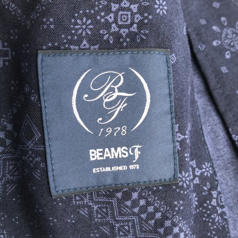 BEAMS F / ビームスエフ | ペイズリー テーラードジャケット | 46 | メンズ
