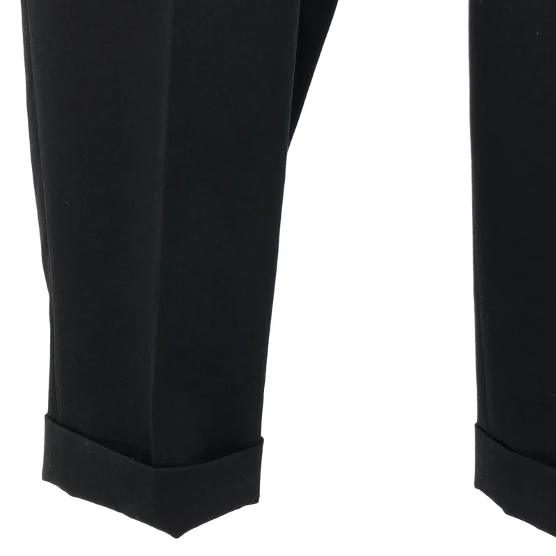 COMME des GARCONS / コムデギャルソン | 2015SS | ウール ロールアップ スラックスパンツ | S | レディース