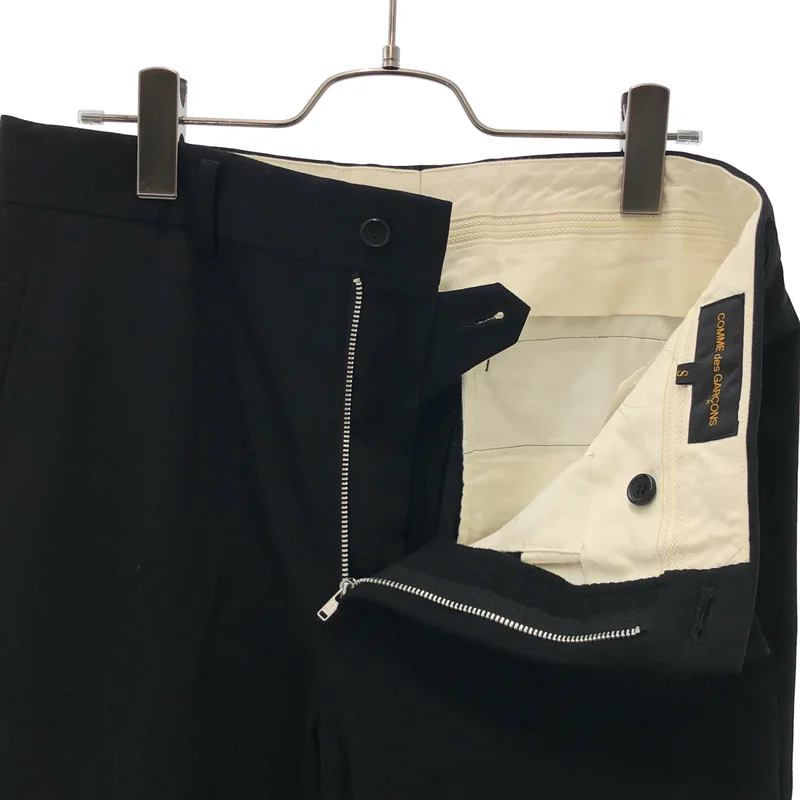 COMME des GARCONS / コムデギャルソン | 2015SS | ウール ロールアップ スラックスパンツ | S | レディース