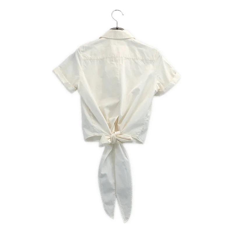 MM6 Maison Margiela / エムエムシックスメゾンマルジェラ | 変形 シャツ_半袖 S32DL0151 | 36 | レディース